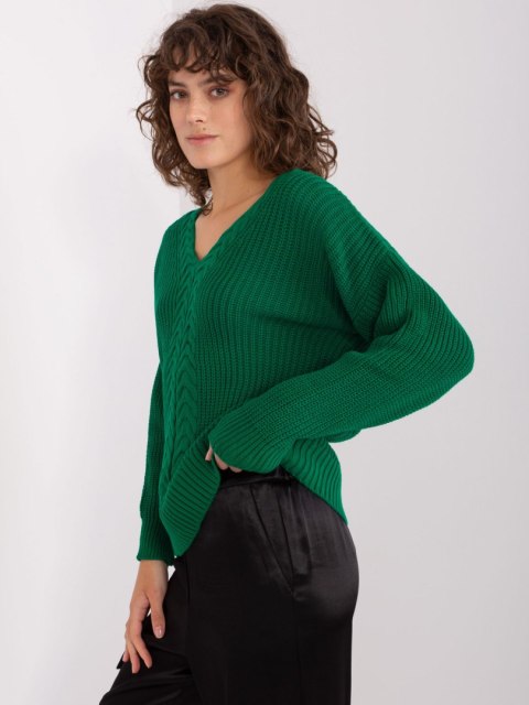 Sweter BA-SW-8028.36P ciemny zielony Sweter BA-SW-8028.36P ciemny zielony