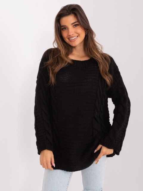 Sweter BA-SW-8047.92P czarny Sweter BA-SW-8047.92P czarny