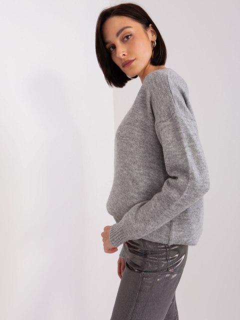 Sweter TO-SW-1810.29P szary Sweter TO-SW-1810.29P szary