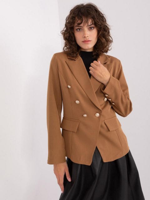 Żakiet TW-ZT-BI-2018.96 jasny brązowy 2XL Żakiet TW-ZT-BI-2018.96 jasny brązowy 2XL