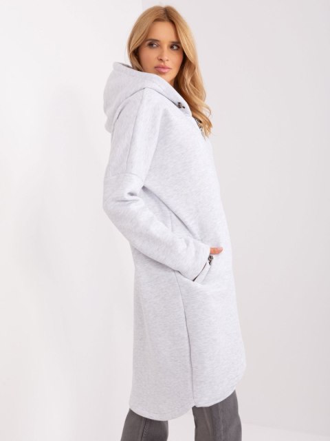 Bluza RV-BL-4858-1.99P jasny szary L/XL Bluza RV-BL-4858-1.99P jasny szary L/XL