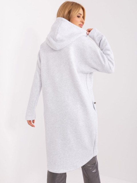 Bluza RV-BL-4858-1.99P jasny szary S/M Bluza RV-BL-4858-1.99P jasny szary S/M