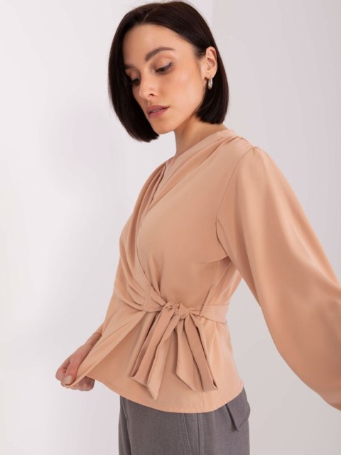 Bluzka EM-BZ-3035.36 camelowy M Bluzka EM-BZ-3035.36 camelowy M