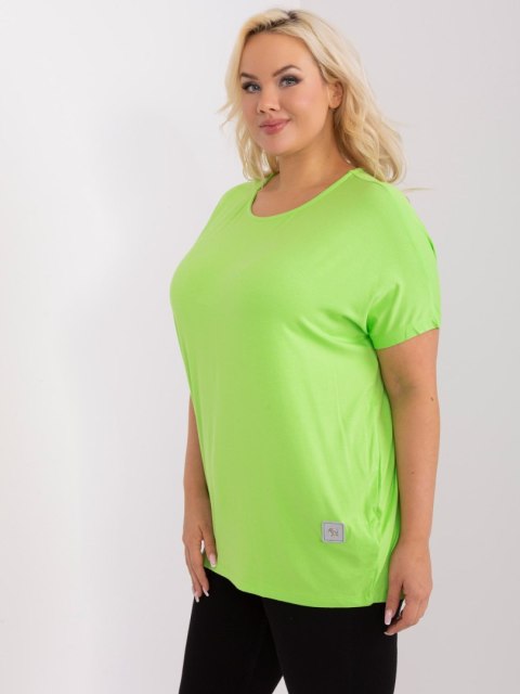 Bluzka RV-BZ-3585.25 limonkowy Bluzka RV-BZ-3585.25 limonkowy