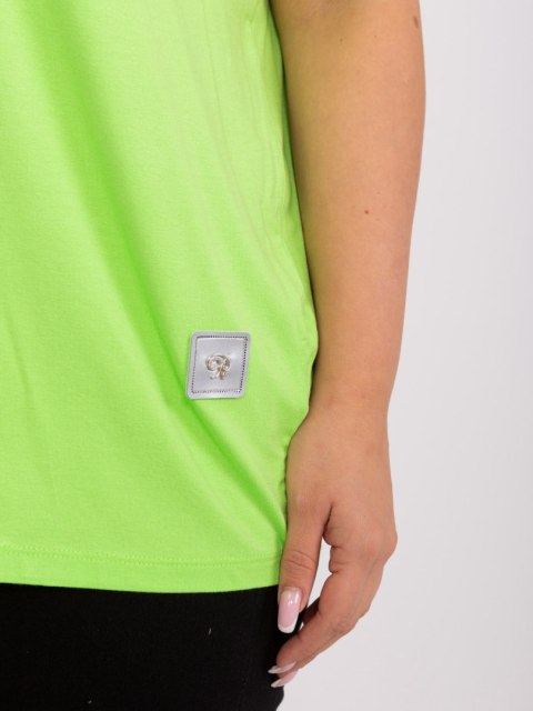 Bluzka RV-BZ-3585.25 limonkowy Bluzka RV-BZ-3585.25 limonkowy
