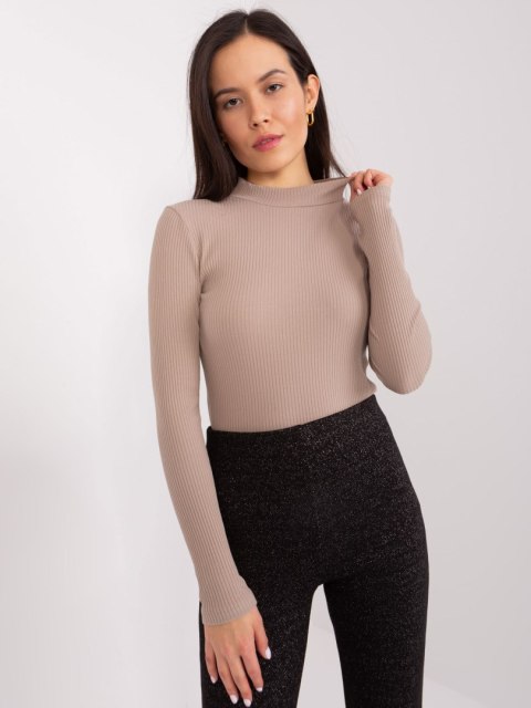 Bluzka RV-BZ-9205.23X ciemny bezowy L/XL