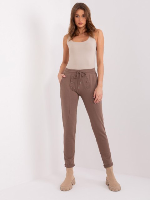 Spodnie dresowe RV-DR-8692.21 brązowy S/M Spodnie dresowe RV-DR-8692.21 brązowy S/M