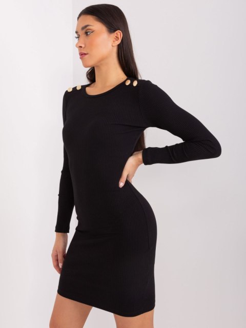 Sukienka RV-SK-9219.13P czarny L/XL Sukienka RV-SK-9219.13P czarny L/XL