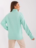 Sweter AT-SW-23401.97P ciemny miętowy
