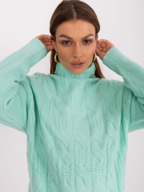Sweter AT-SW-23401.97P ciemny miętowy Sweter AT-SW-23401.97P ciemny miętowy