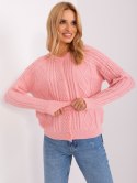 Sweter AT-SW-2346-2.99P jasny różowy