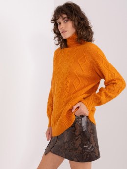 Sweter AT-SW-2355-2.19P jasny pomarańczowy