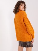 Sweter AT-SW-2355-2.19P jasny pomarańczowy