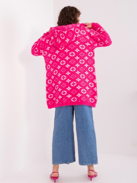 Sweter BA-SW-0298.72P fuksjowy Sweter BA-SW-0298.72P fuksjowy