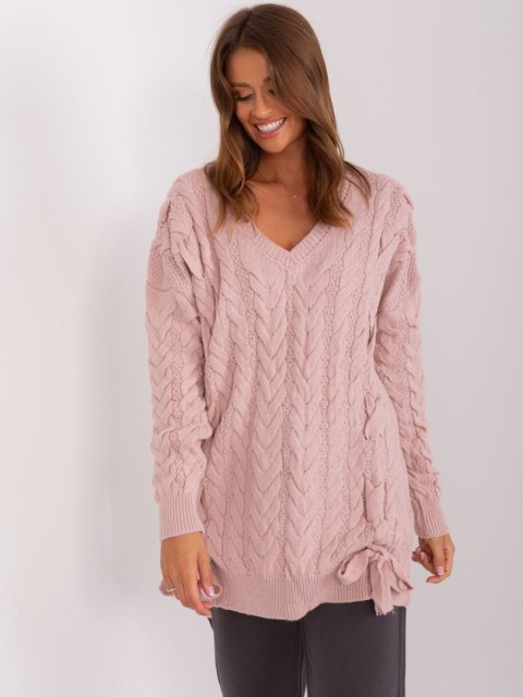 Sweter BA-SW-8027.46P jasny różowy Sweter BA-SW-8027.46P jasny różowy
