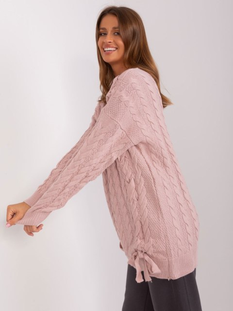 Sweter BA-SW-8027.46P jasny różowy Sweter BA-SW-8027.46P jasny różowy
