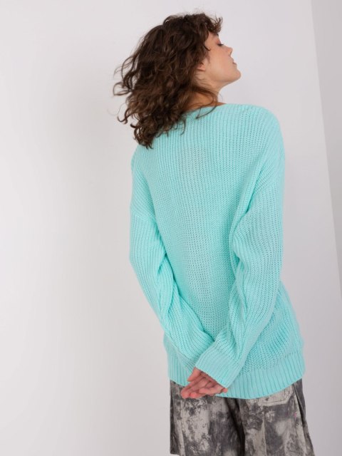 Sweter BA-SW-8028.36P mietowy Sweter BA-SW-8028.36P mietowy
