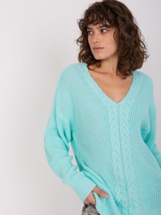 Sweter BA-SW-8028.36P mietowy