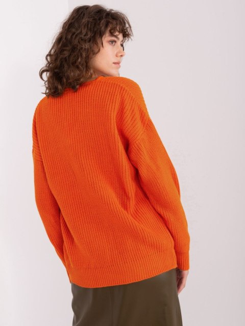 Sweter BA-SW-8029.87P pomarańczowy Sweter BA-SW-8029.87P pomarańczowy