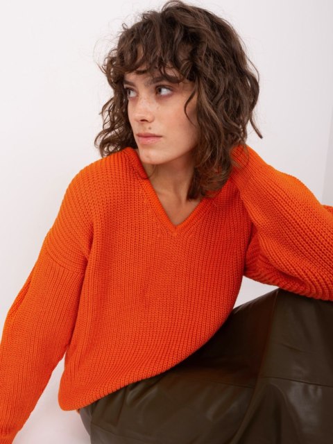 Sweter BA-SW-8029.87P pomarańczowy Sweter BA-SW-8029.87P pomarańczowy