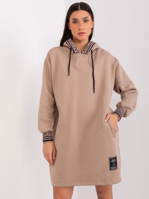 Tunika RV-TU-9224.95P ciemny bezowy L/XL Tunika RV-TU-9224.95P ciemny bezowy L/XL