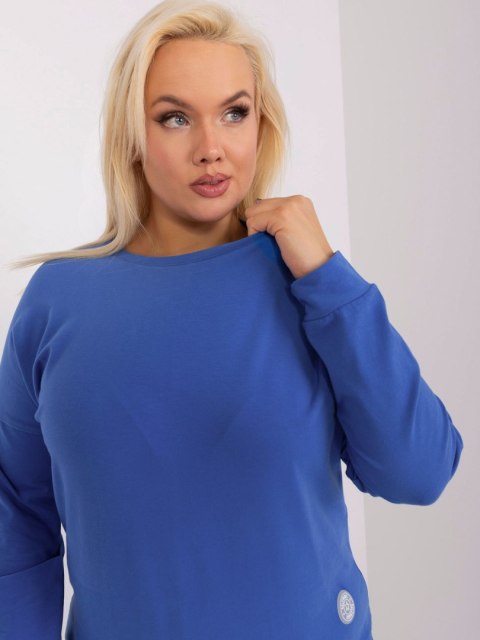Bluzka RV-BZ-9258.22 ciemny niebieski Bluzka RV-BZ-9258.22 ciemny niebieski