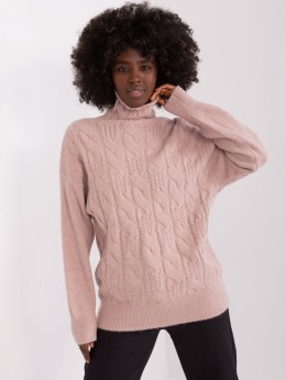 Sweter AT-SW-23401.97P ciemny różowy