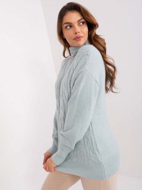 Sweter AT-SW-23401.97P mietowy Sweter AT-SW-23401.97P mietowy