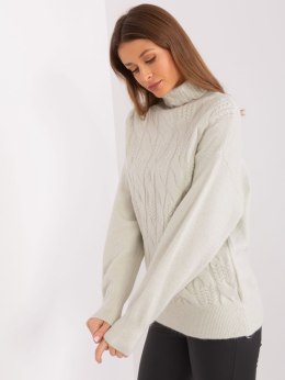 Sweter AT-SW-23401.97P pistacjowy