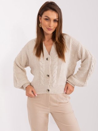 Sweter LC-SW-0588.30X jasny beżowy