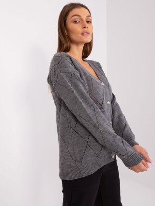 Sweter LC-SW-A10-1.19P ciemny szary