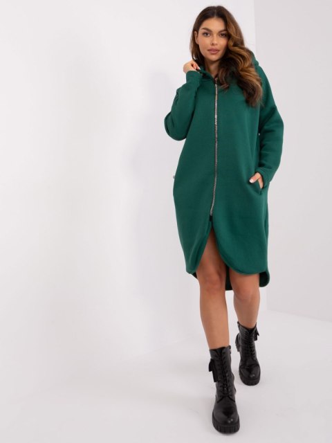 Bluza RV-BL-4858-2.97P ciemny zielony S/M Bluza RV-BL-4858-2.97P ciemny zielony S/M