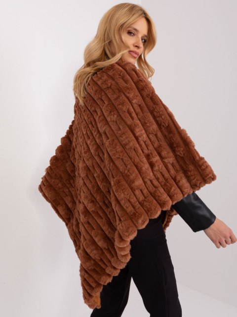 Poncho AT-PN-2347.16 jasny brązowy Poncho AT-PN-2347.16 jasny brązowy