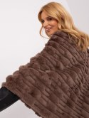 Poncho AT-PN-2347.68 brązowy