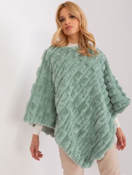 Poncho AT-PN-2347.68 pistacjowy