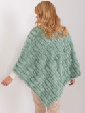Poncho AT-PN-2347.68 pistacjowy