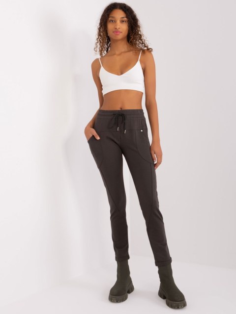 Spodnie dresowe RV-DR-8696.20 khaki L/XL Spodnie dresowe RV-DR-8696.20 khaki L/XL