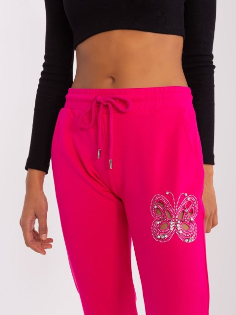 Spodnie dresowe RV-DR-8835.10 fuksjowy L/XL Spodnie dresowe RV-DR-8835.10 fuksjowy L/XL