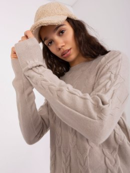 Sweter AT-SW-2340.43 beżowy