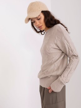 Sweter AT-SW-2340.43 beżowy