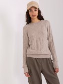 Sweter AT-SW-2340.43 beżowy