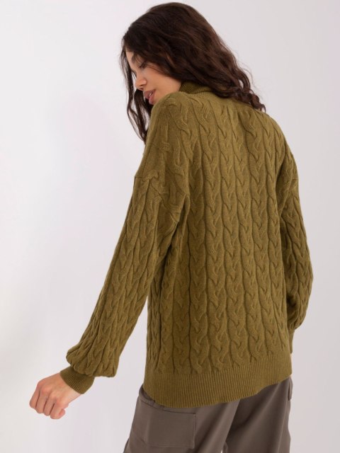 Sweter AT-SW-2348.88 khaki Sweter AT-SW-2348.88 khaki