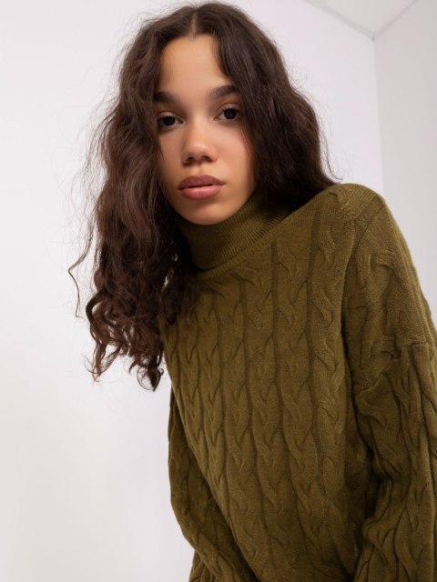 Sweter AT-SW-2348.88 khaki Sweter AT-SW-2348.88 khaki