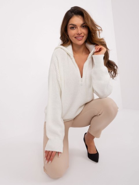 Sweter BA-SW-0374.35P ecru Sweter BA-SW-0374.35P ecru
