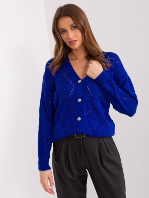 Sweter LC-SW-A10-1.19P kobaltowy Sweter LC-SW-A10-1.19P kobaltowy