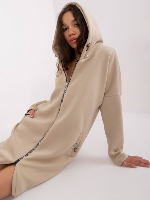 Bluza RV-BL-4858-1.99P beżowy S/M Bluza RV-BL-4858-1.99P beżowy S/M
