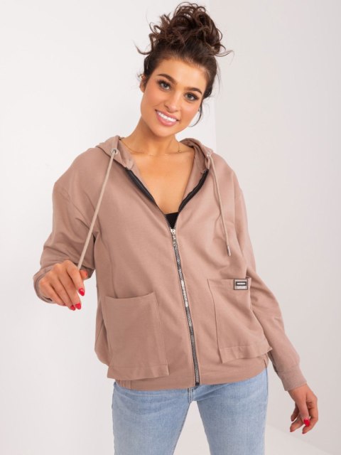 Bluza RV-BL-9136.06 ciemny bezowy S/M Bluza RV-BL-9136.06 ciemny bezowy S/M