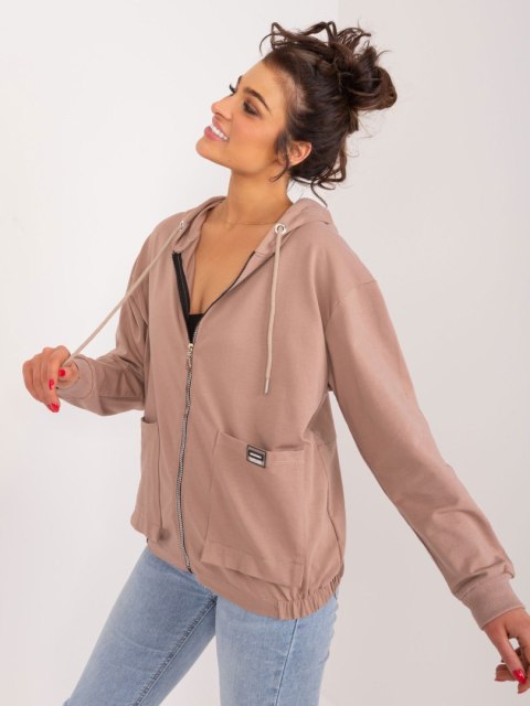 Bluza RV-BL-9136.06 ciemny bezowy S/M Bluza RV-BL-9136.06 ciemny bezowy S/M