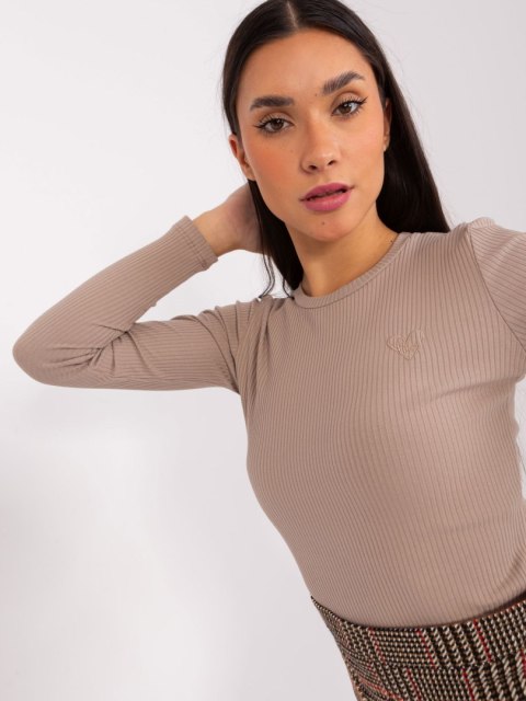Bluzka RV-BZ-9207.32X ciemny bezowy L/XL Bluzka RV-BZ-9207.32X ciemny bezowy L/XL