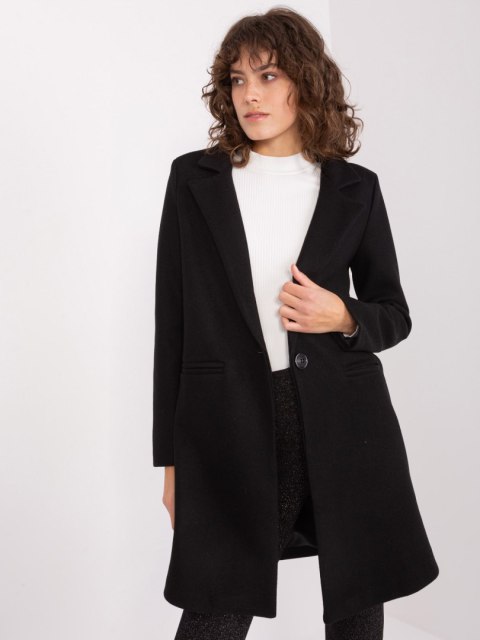 Płaszcz TW-PL-BI-23314.00P czarny S Płaszcz TW-PL-BI-23314.00P czarny S